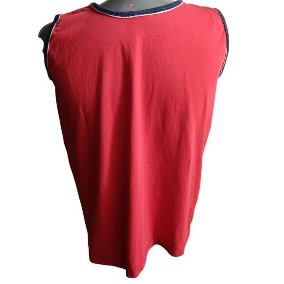 Single Stitch Vintage T-shirt Large 70s Chadron State Sleeveless Tank Champion - Picture 6 of 9